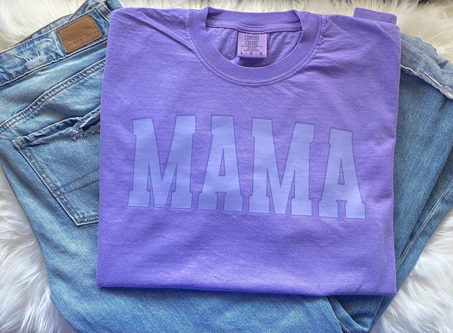 Mama • Monotone Comfort Colors Tee