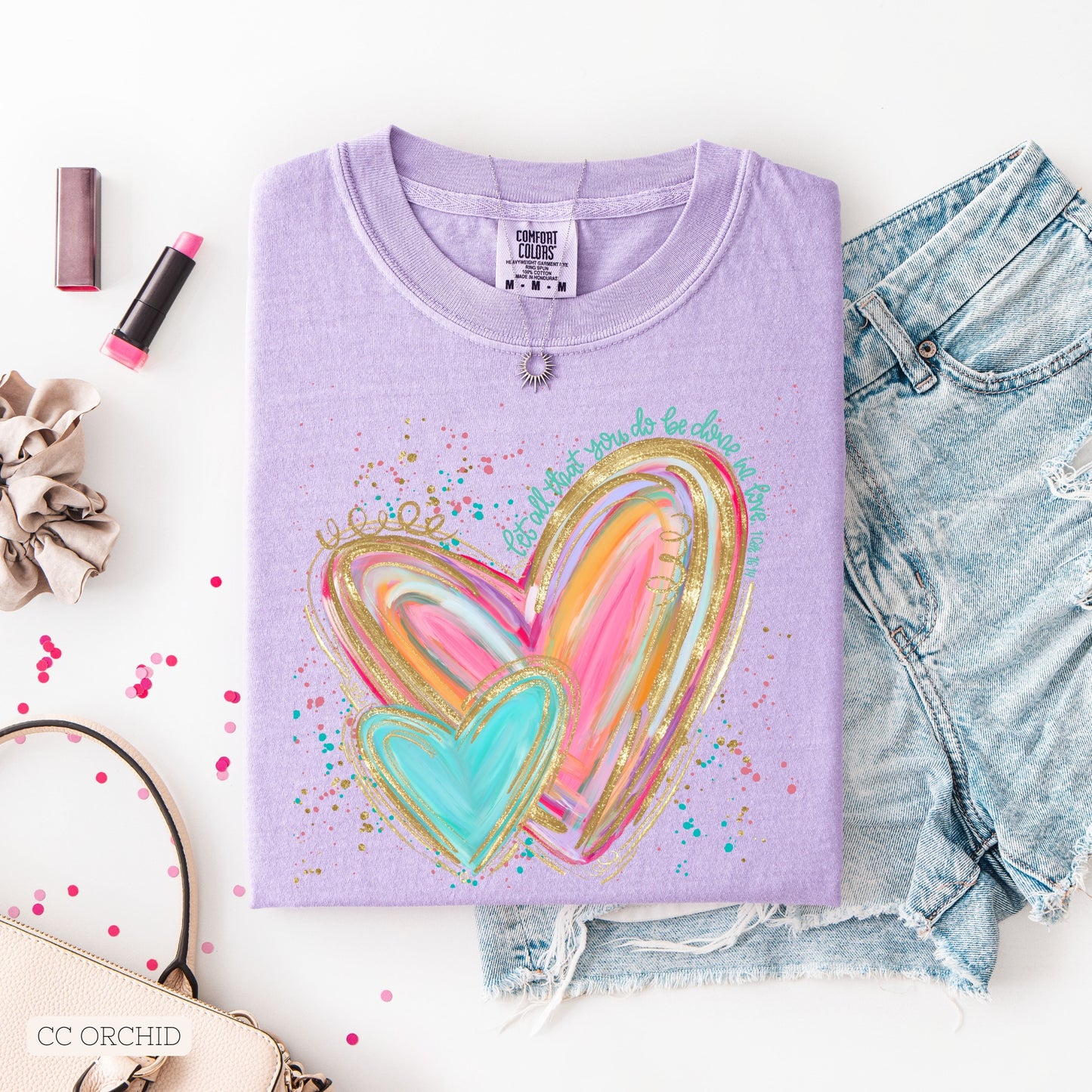 Valentine's Day • Splatter Hearts