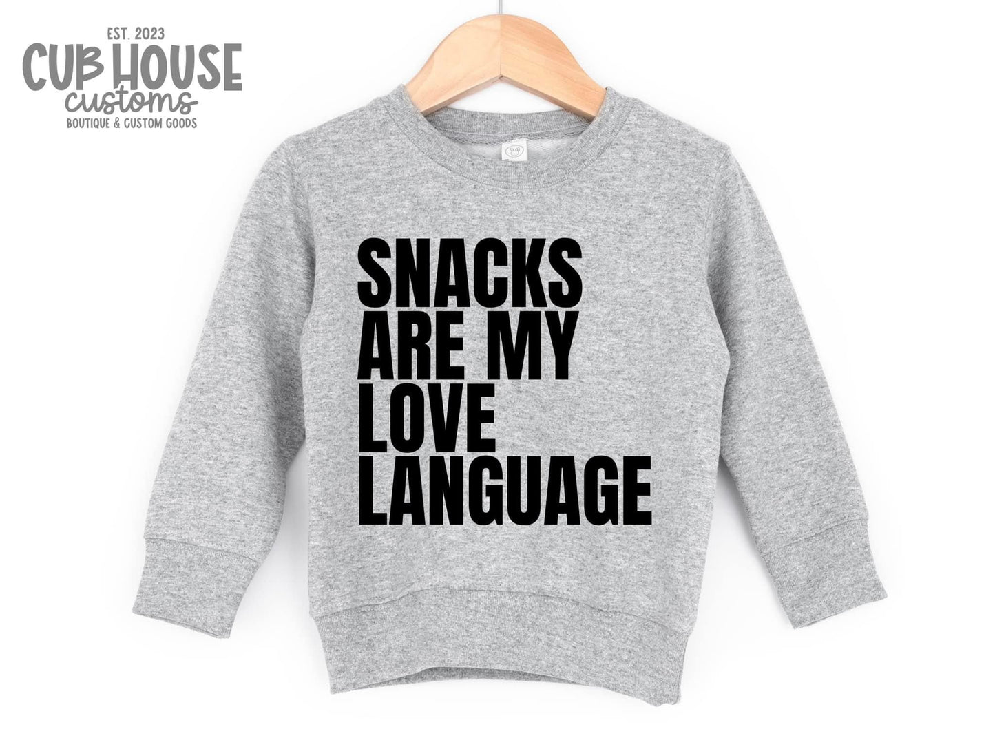 KIDS & BABY • SNACKS ARE MY LOVE LANGUAGE