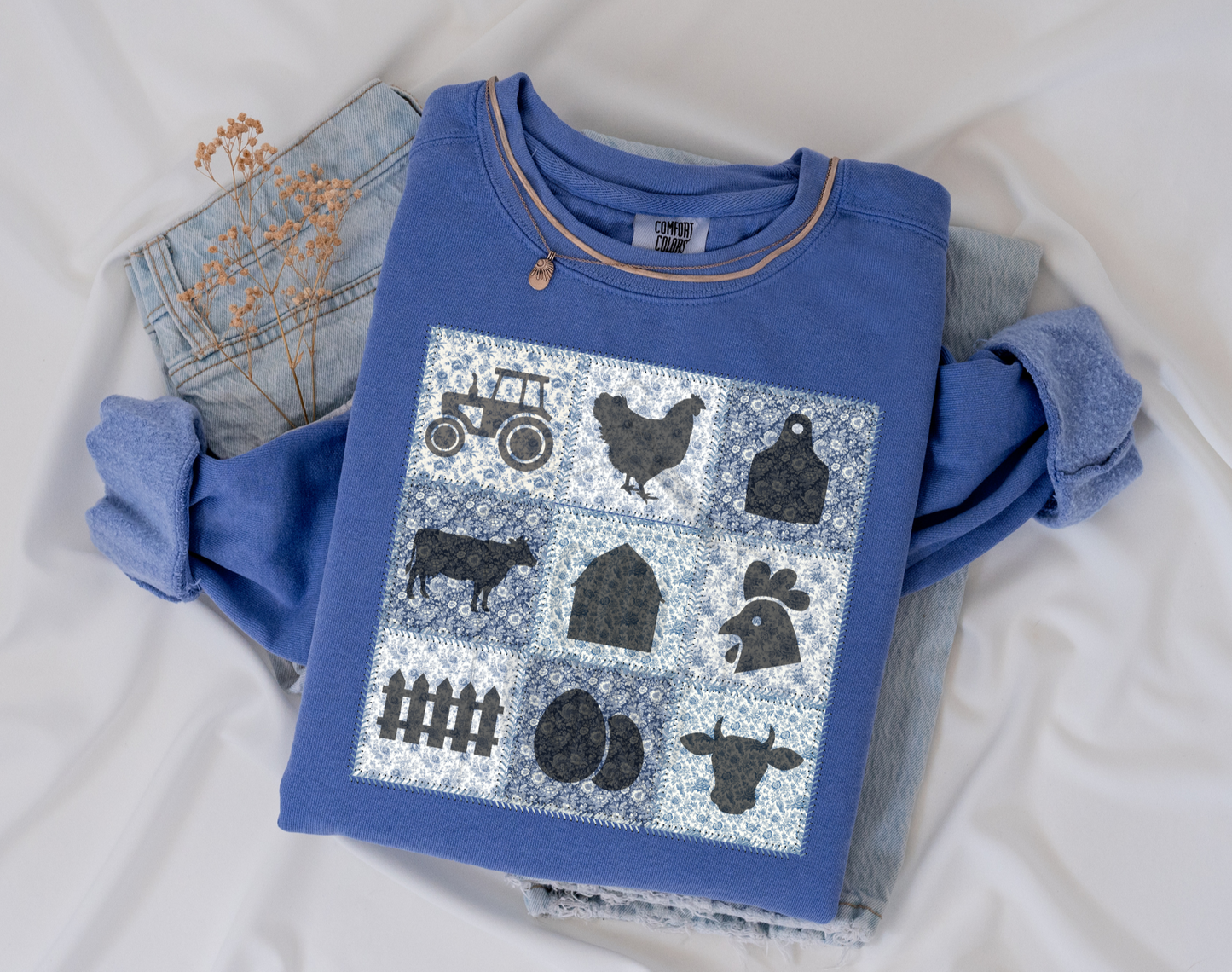 WESTERN • FARM QUILT COLLAGE