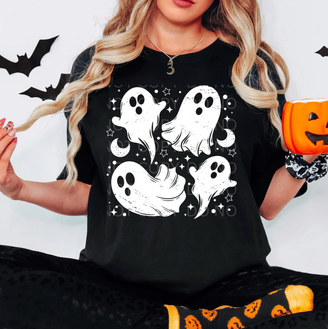 HALLOWEEN & FALL • WHITE GHOSTS