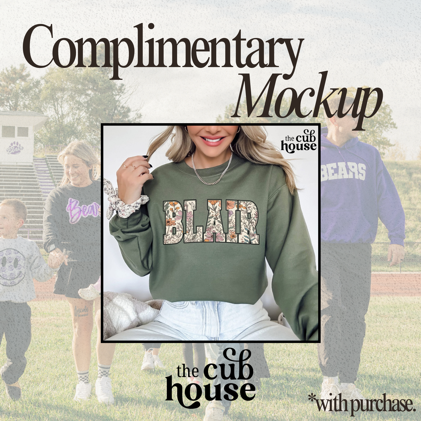 *Digital Download* Custom Floral Name (0003)