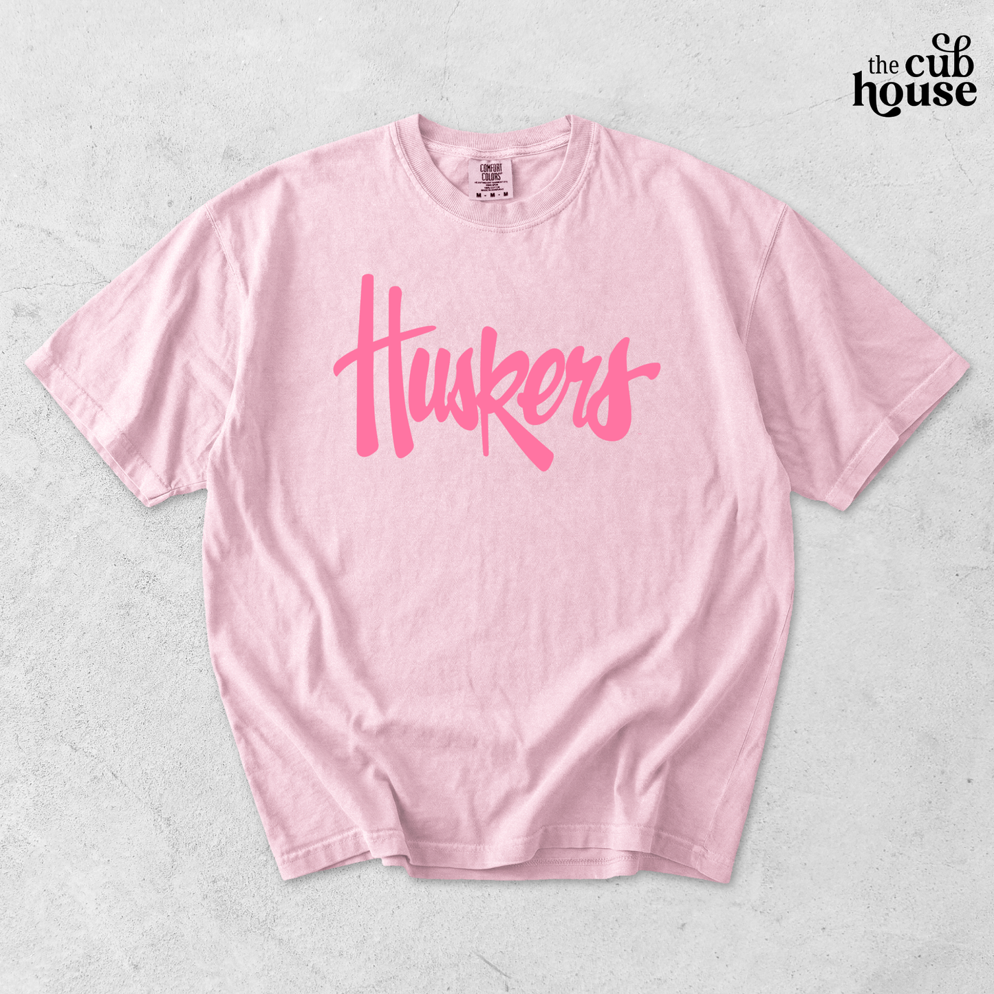 Nebraska • Pink Script (0274)