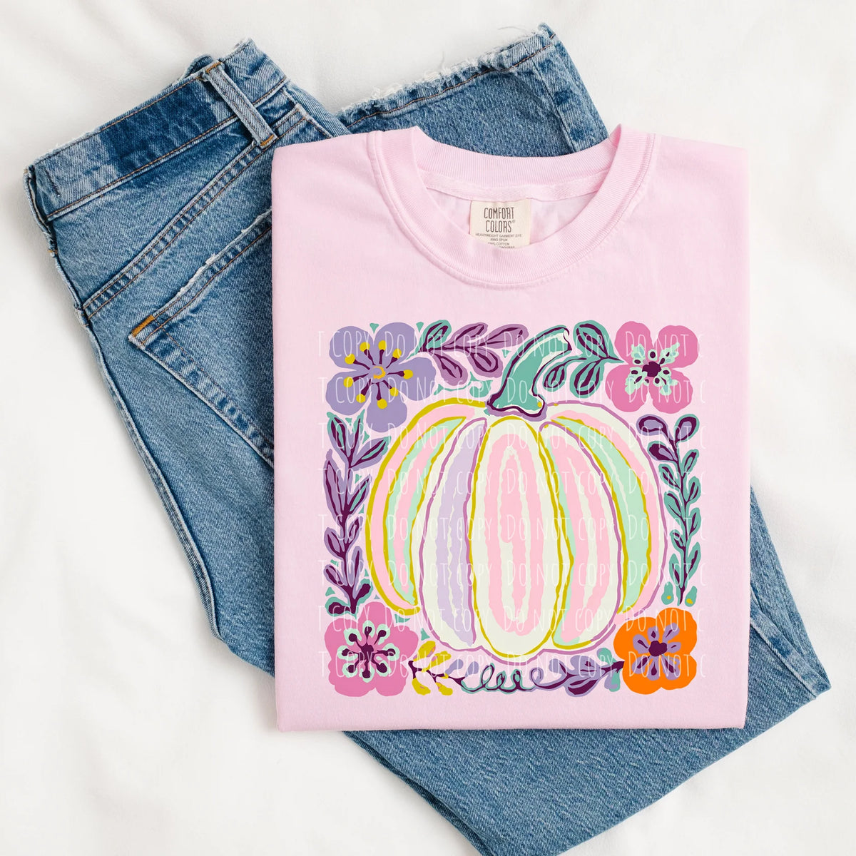 Fall + Halloween • Colorful Pumpkin