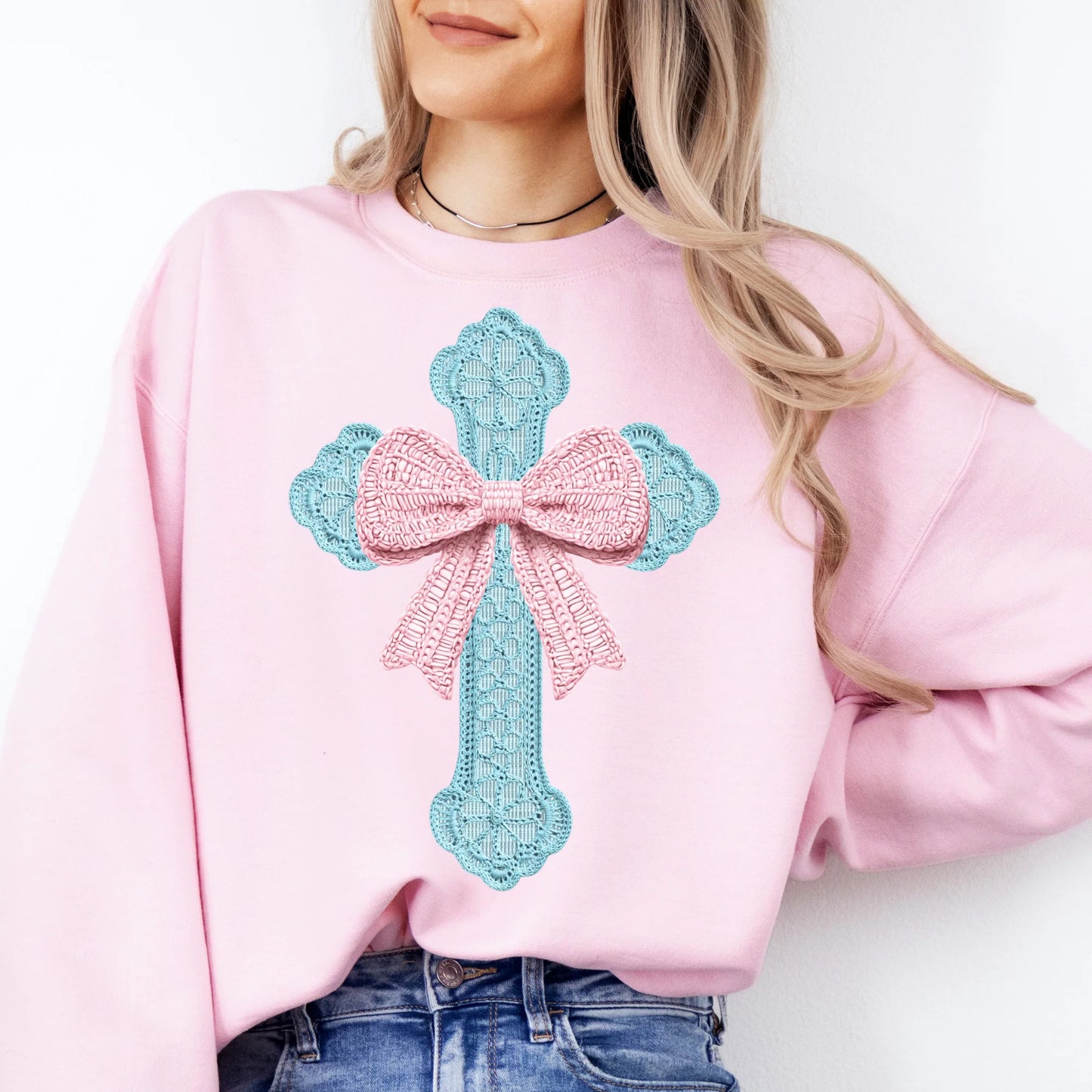 FAITH & INSPIRATION • FAUX CROCHET CROSS