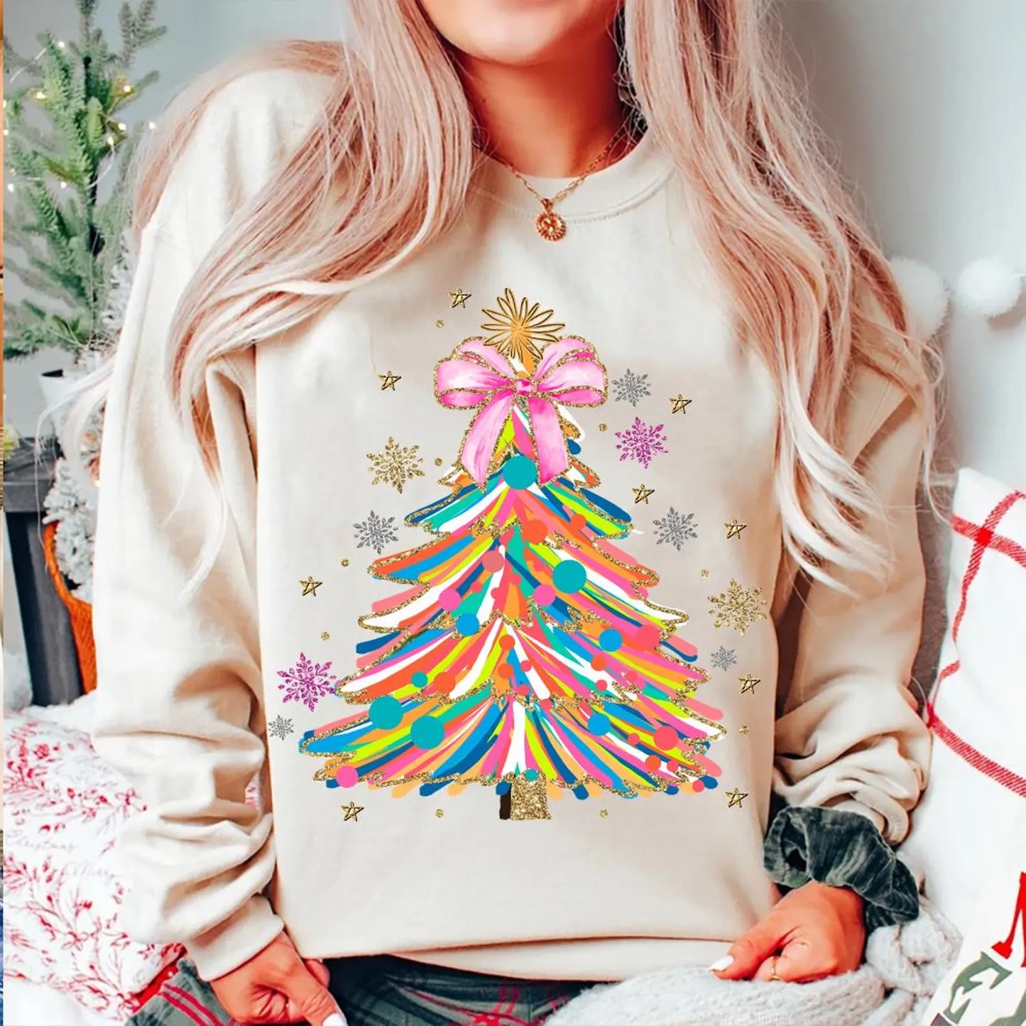 CHRISTMAS & WINTER • COLORFUL TREE