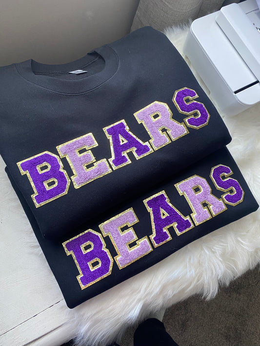 BLAIR • BEARS CHENILLE PATCH CREW