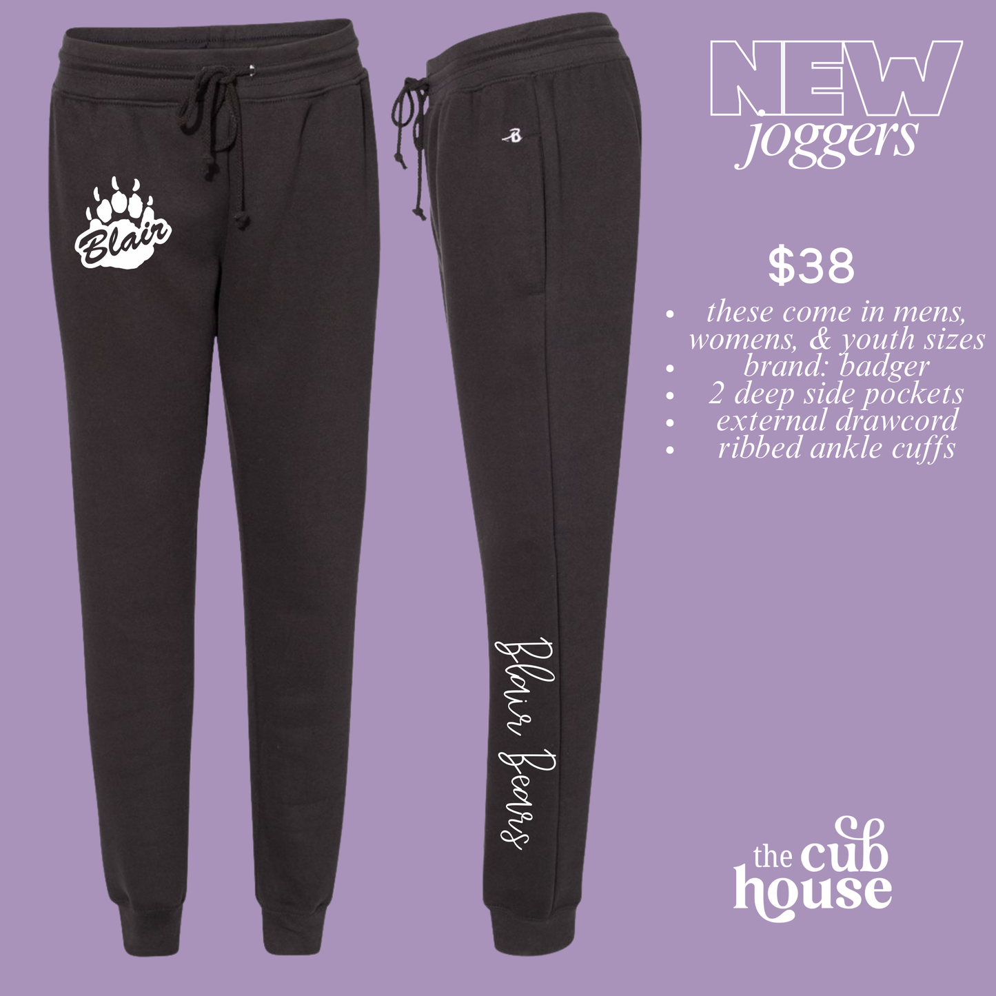 Blair Joggers (0039 + 0040)
