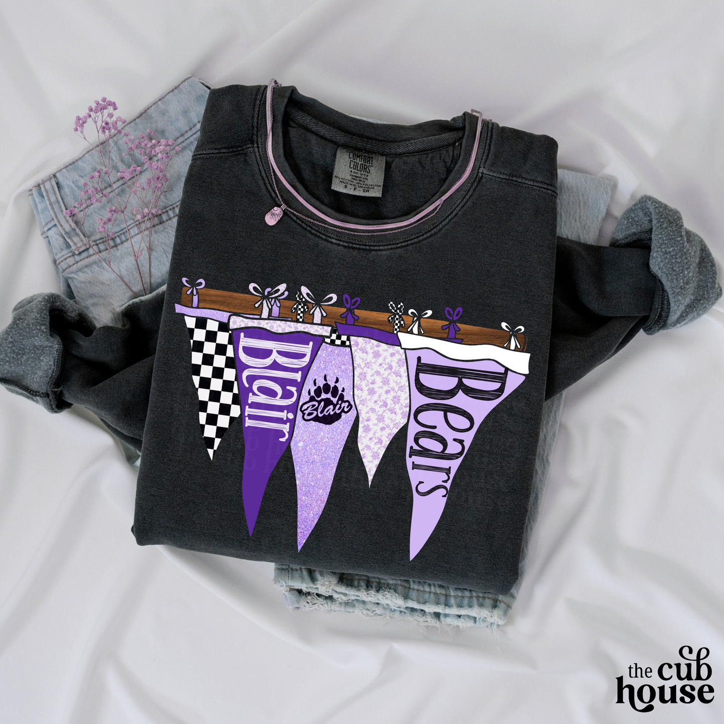 Blair • Blair Bears School Spirit Flags (163)