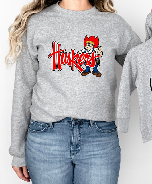 NEBRASKA • HERBIE LOGO WITH COLOR