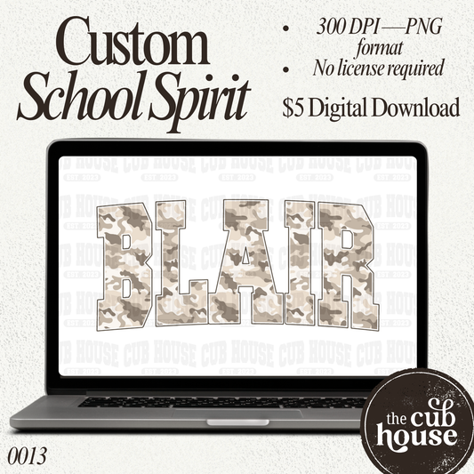 *Digital Download* Custom Neutral Camo (0013)