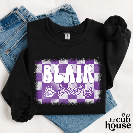 Blair • Splatter Checkered Bears