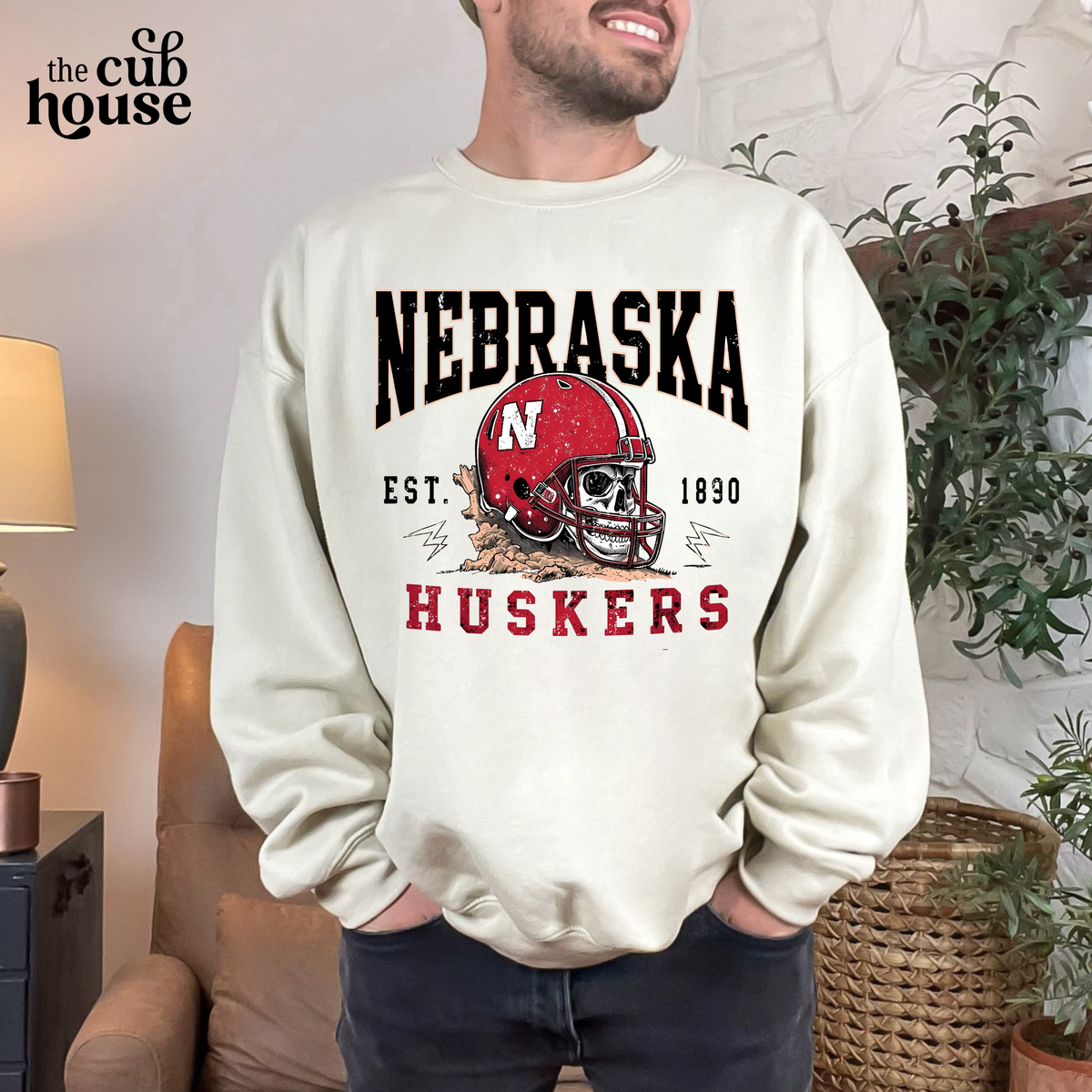 Nebraska •  Football Helmet (0340)