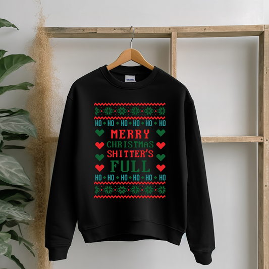 CHRISTMAS & WINTER • MERRY CHRISTMAS SHITTER’S FULL