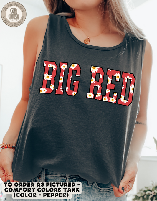 NEBRASKA • FLORAL BIG RED