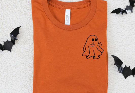 HALLOWEEN & FALL • GHOST MIDDLE FINGER