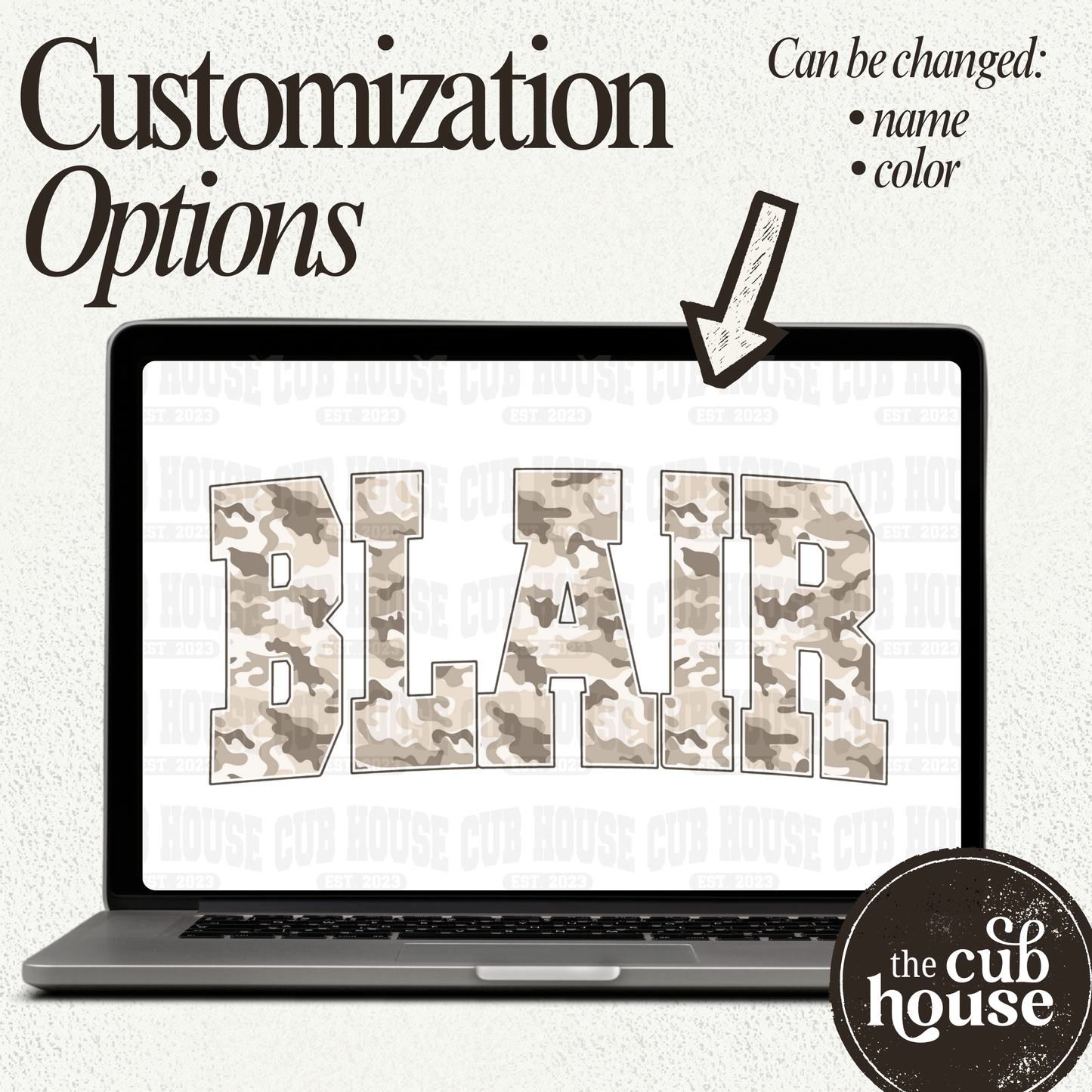 *Digital Download* Custom Neutral Camo (0013)