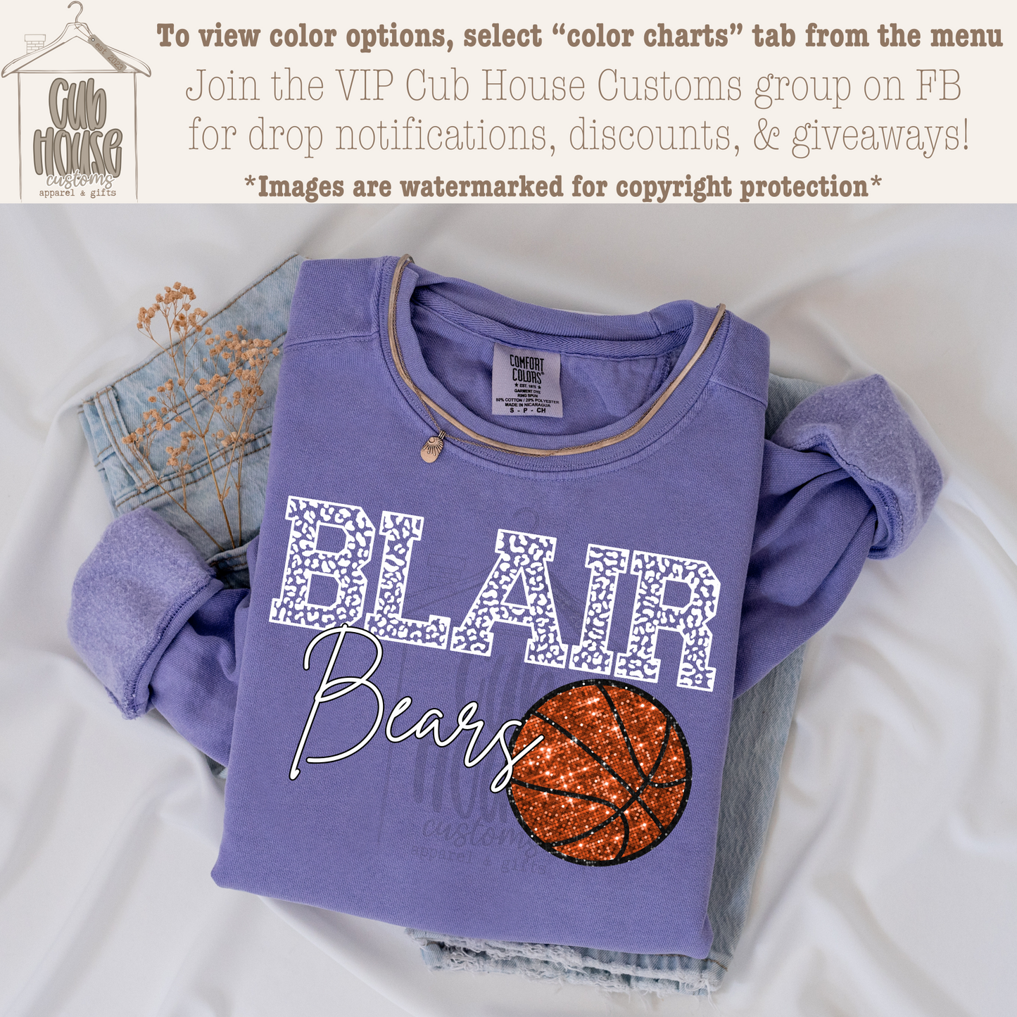 BLAIR • WHITE CHEETAH SEQUIN BASKETBALL