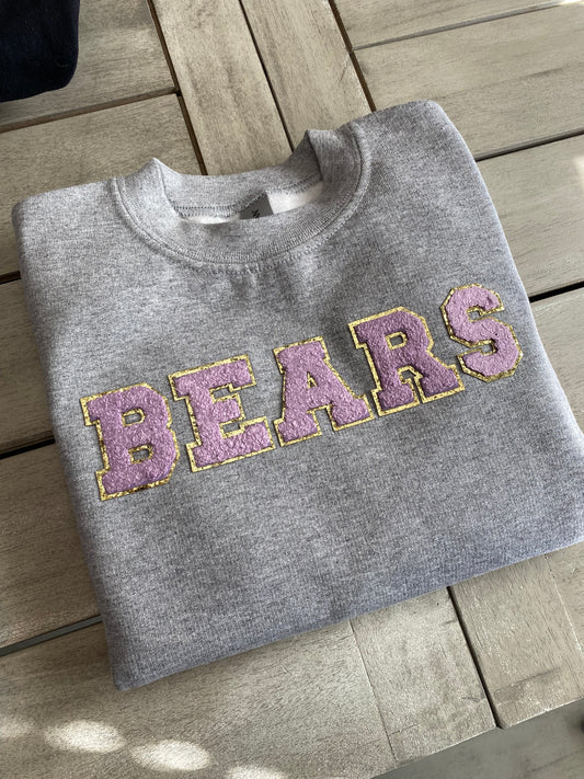 BLAIR • KIDS BEARS CHENILLE PATCH CREW