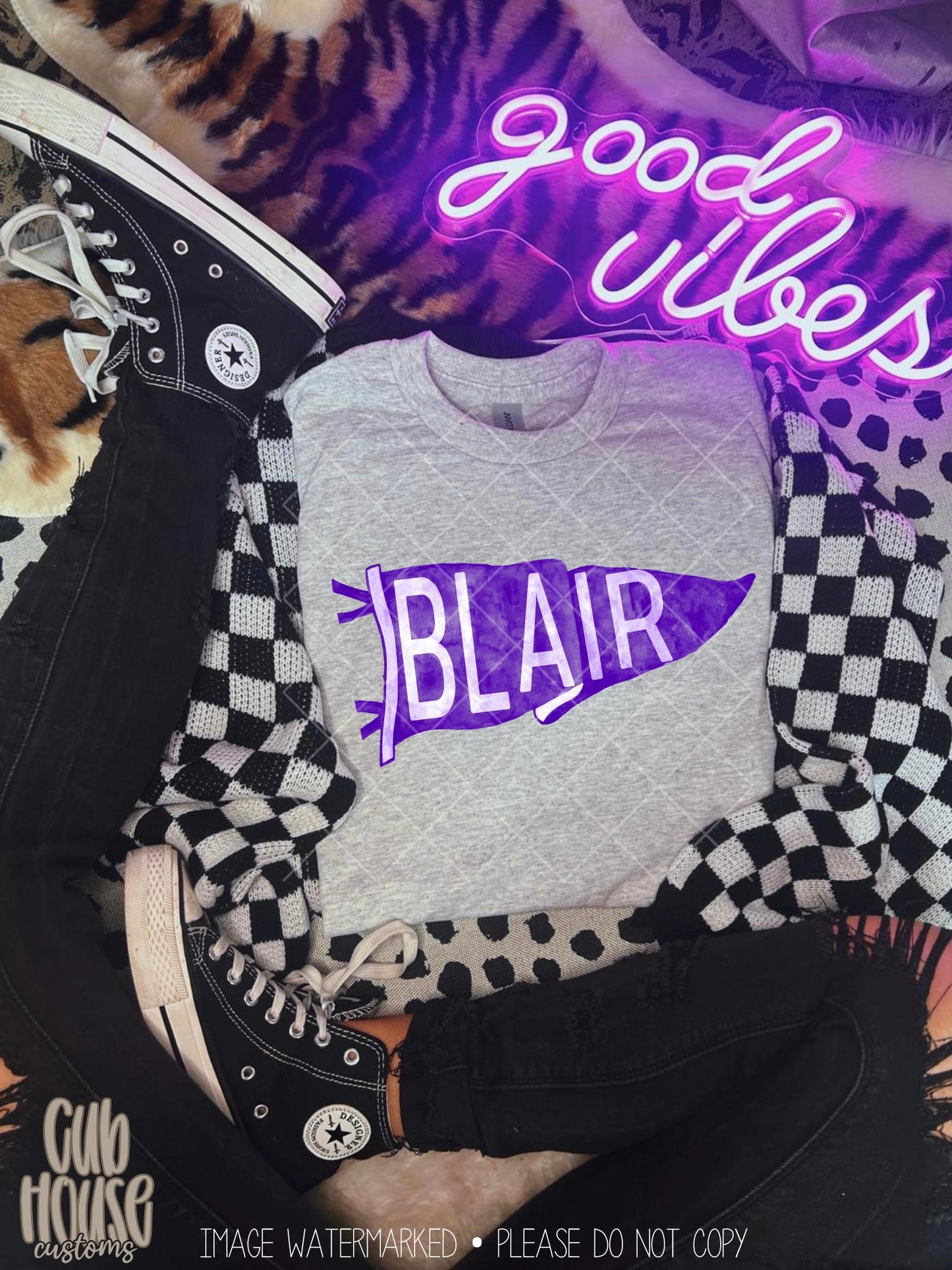 BLAIR • BANNER FLAG