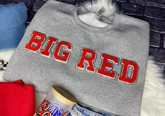 NEBRASKA • BIG RED CHENILLE PATCH CREW
