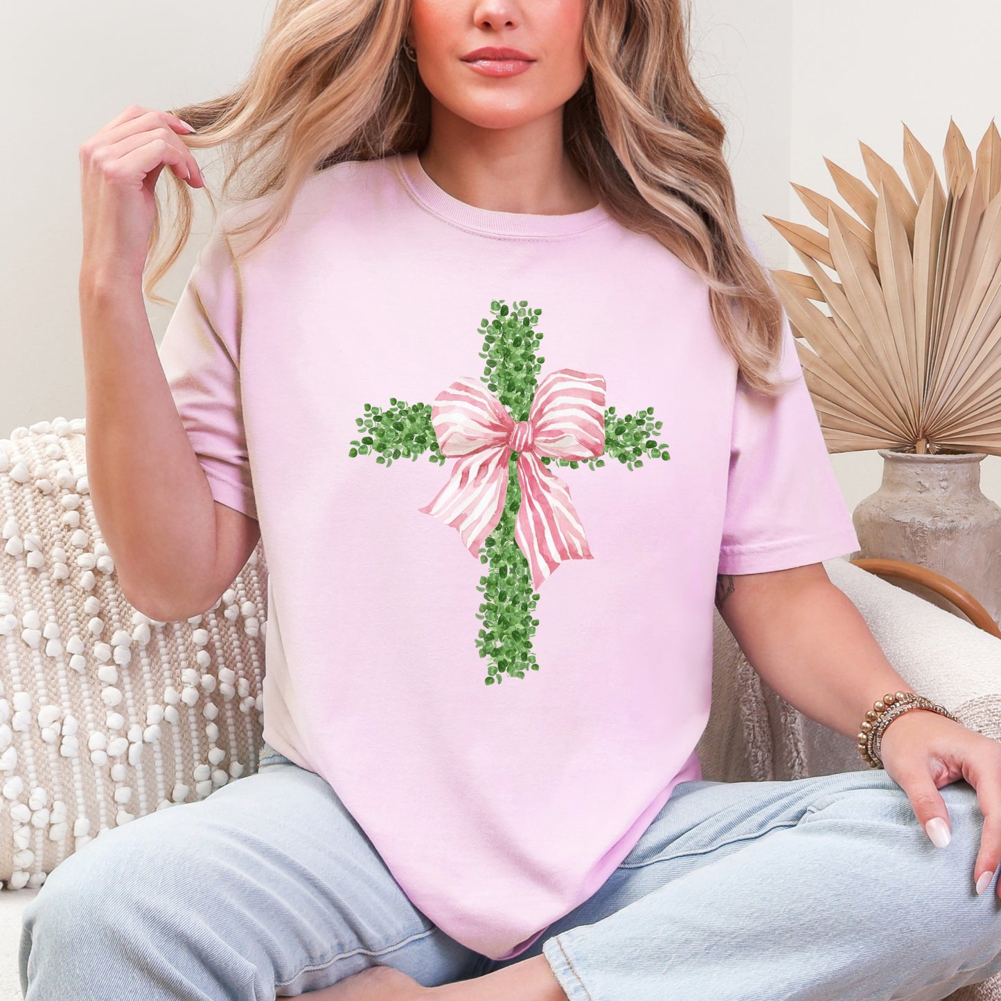 FAITH & INSPIRATION • GREENERY CROSS