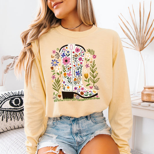 WESTERN & FARM • FLORAL BOOT