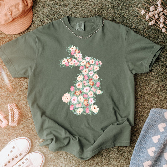 EASTER • FLORAL BUNNY