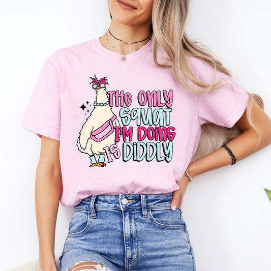 Humor & Sarcasm • The Only Squat I'm Doing is Diddly