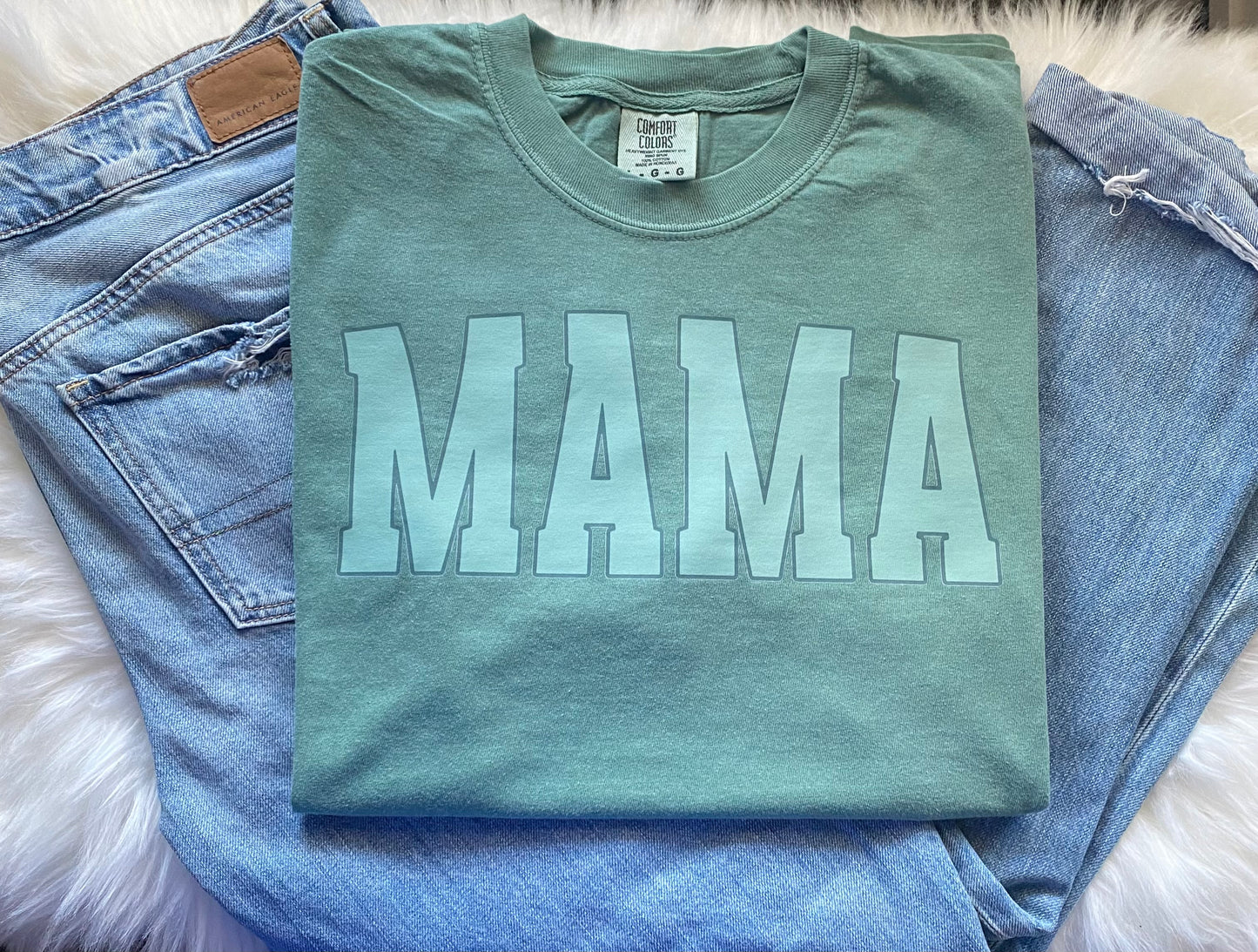 Mama • Monotone Comfort Colors Tee