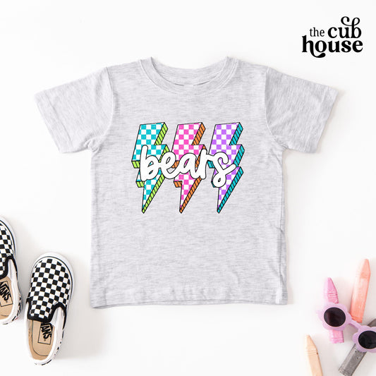 Blair • Checkered Colorful Bears Bolts (0071)