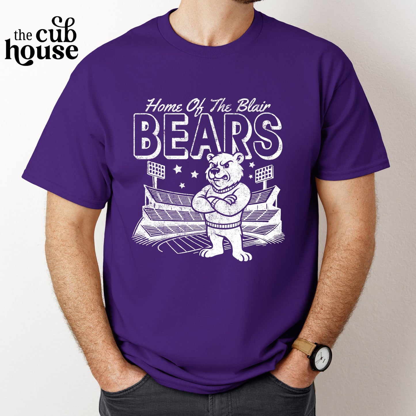 Blair • Home Of The Bears (White Design) (0180)
