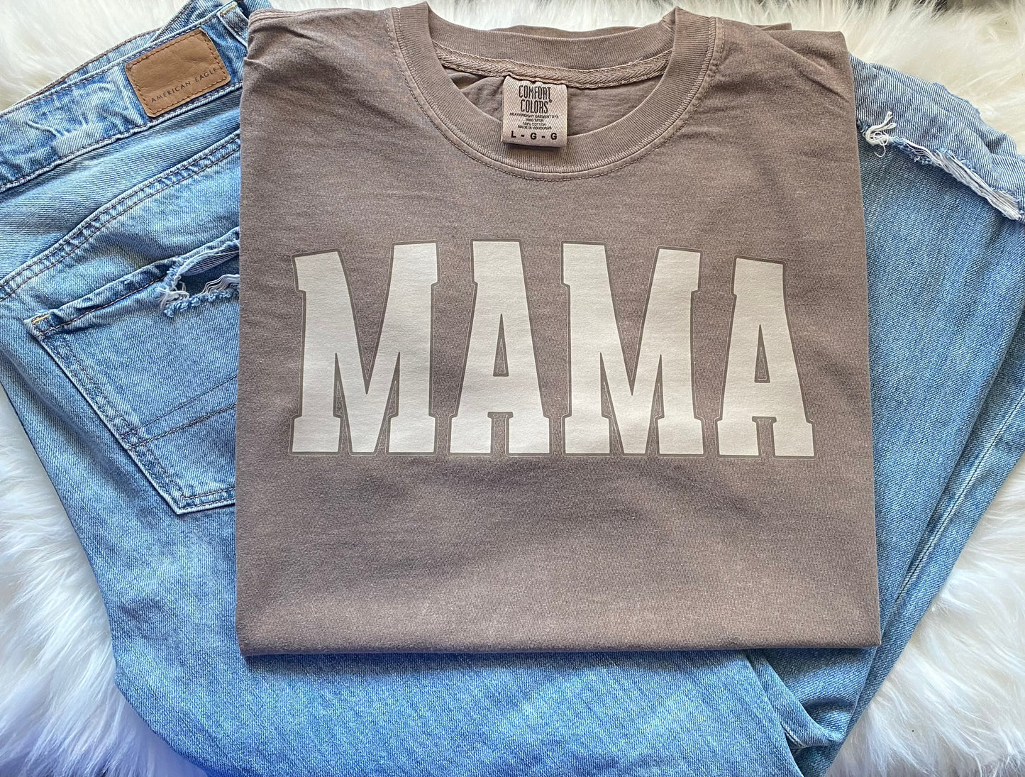 Mama • Monotone Comfort Colors Tee