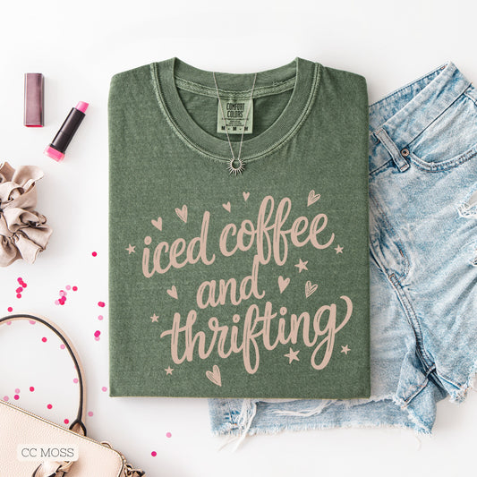 Graphics • Iced Coffee & Thrifting