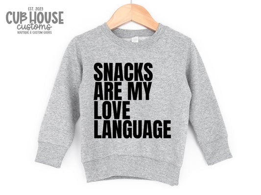 KIDS & BABY • SNACKS ARE MY LOVE LANGUAGE