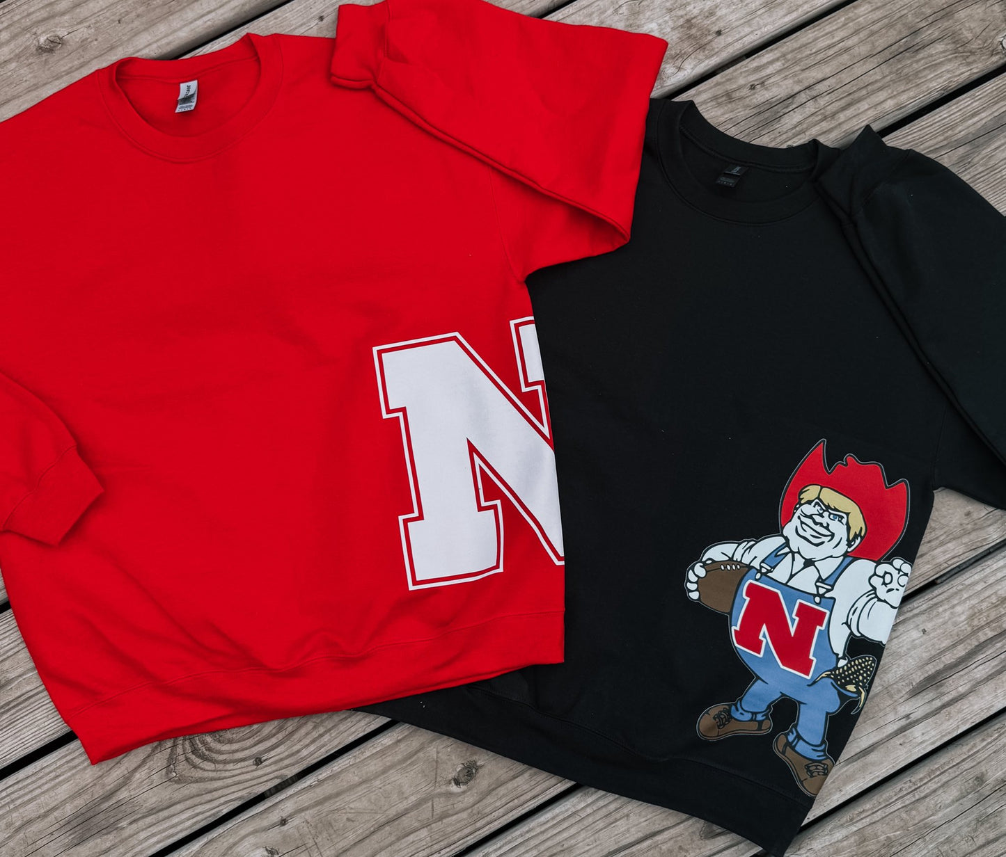 Nebraska • Oversized Back & Side Print