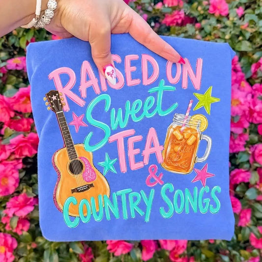 Graphics • Raised On Sweet Tea & Country Songs