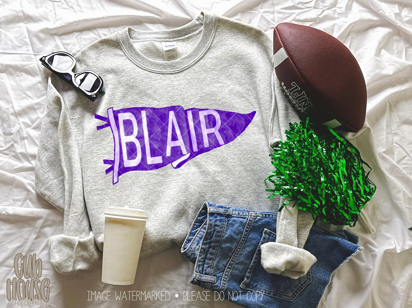 BLAIR • BANNER FLAG