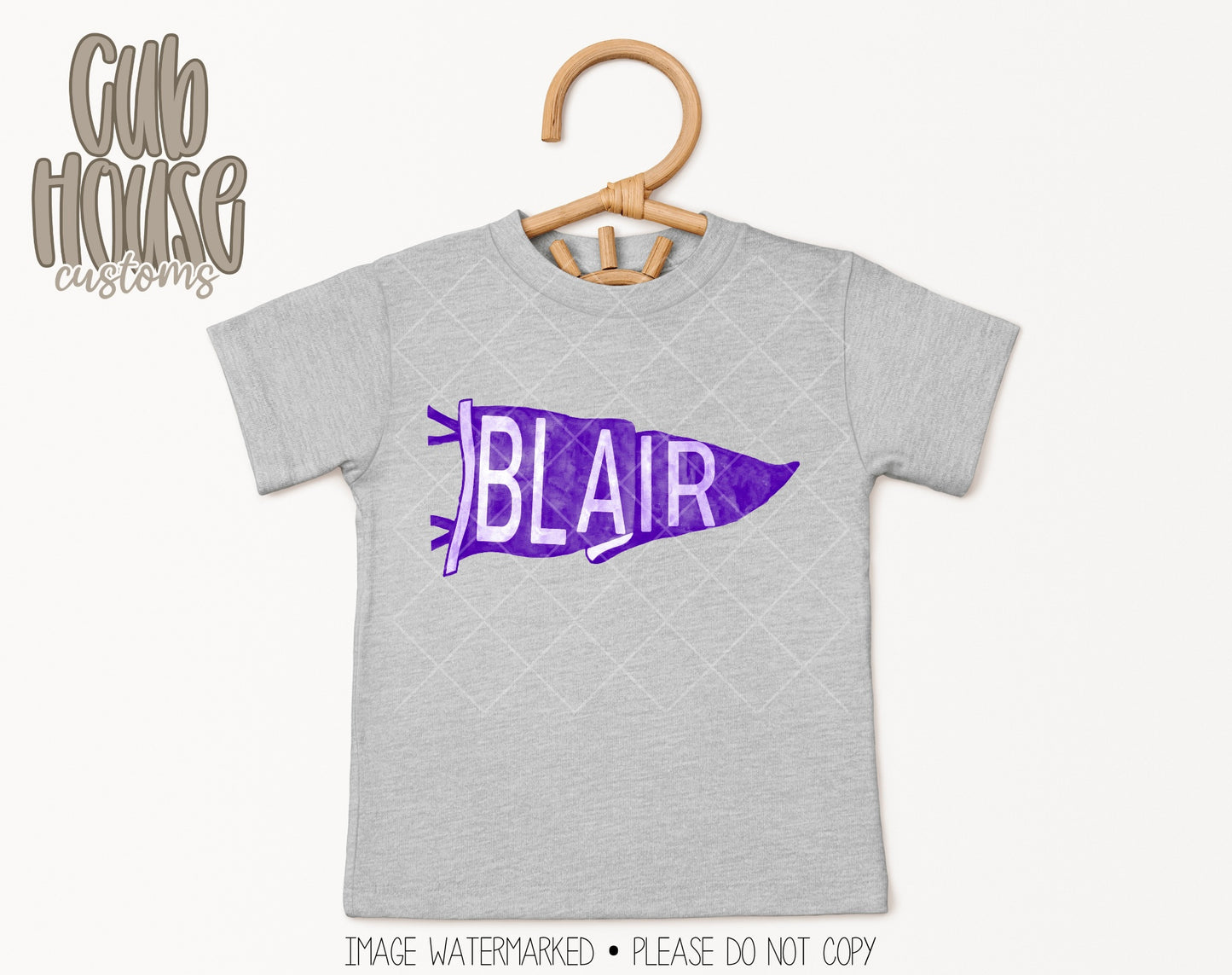 BLAIR • BANNER FLAG