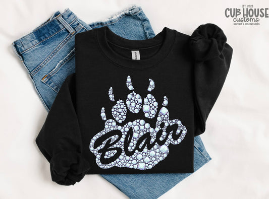BLAIR • FAUX RHINESTONE LOGO