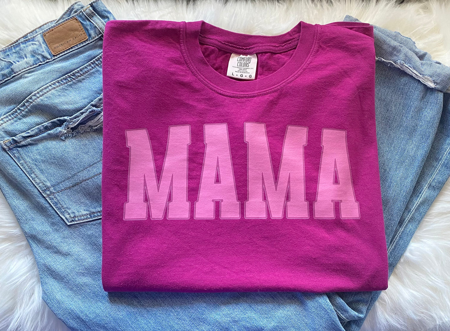 Mama • Monotone Comfort Colors Tee