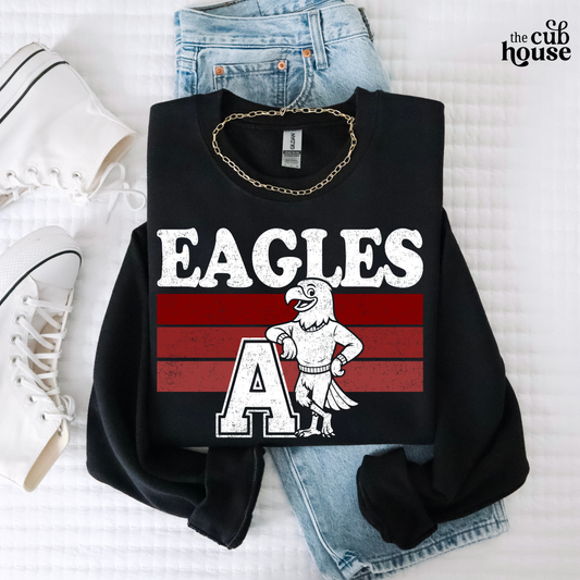 Arlington • Eagles Retro Mascot (0271)