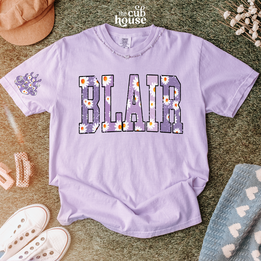 Blair • Distressed Floral With Sleeve (0043)