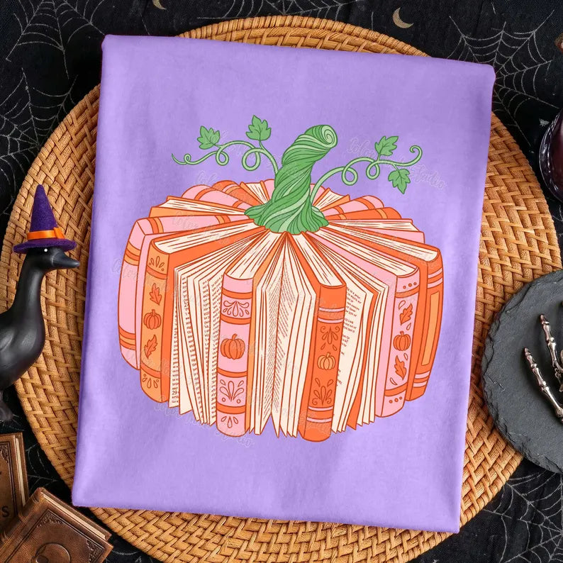 Fall + Halloween •  Book Pumpkin