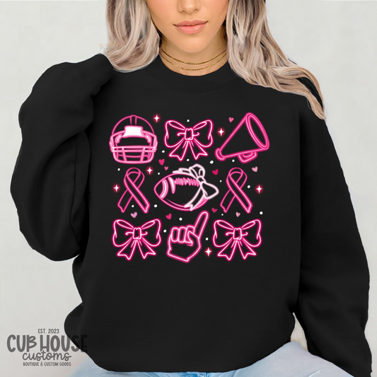 BREAST CANCER AWARENESS • NEON COLLAGE