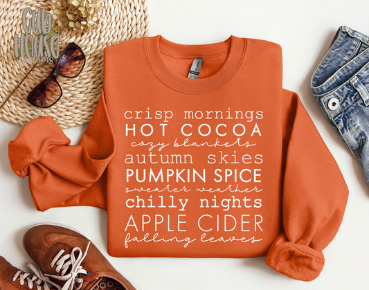HALLOWEEN & FALL • FALL WORDS