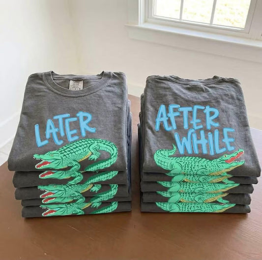 Graphics • After A While (front & back)