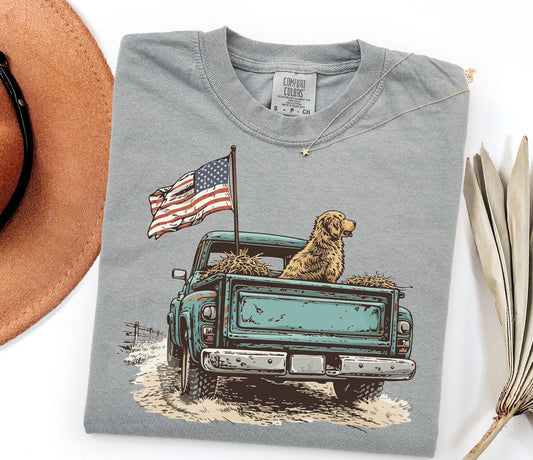 USA • Pup In Truck