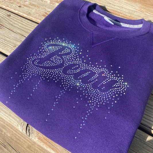 BLAIR • DRIP RHINESTONE CREW