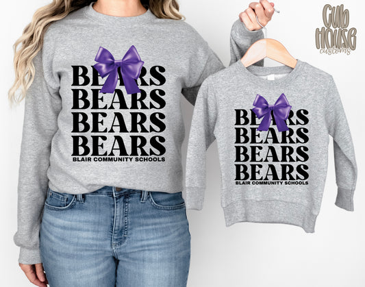BLAIR • STACKED BOW